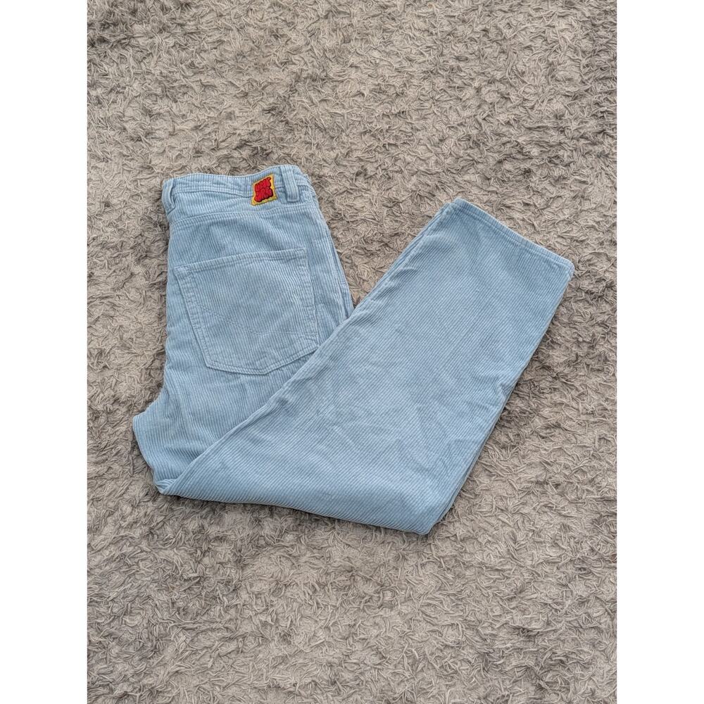 Empyre Relax Corduroy Pants Mens 32x29 Light Blue Y2K Skater Surf Streetwear